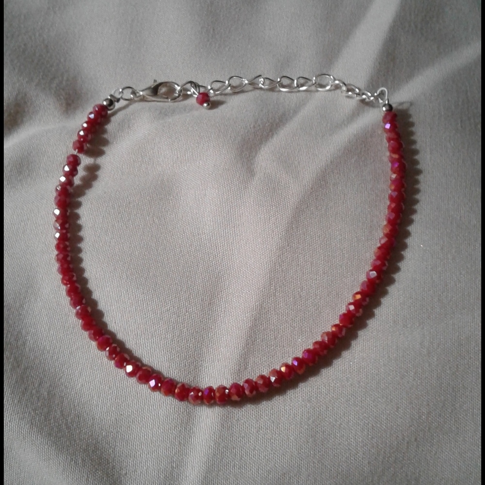 Garnett Bracelet. Never worn
